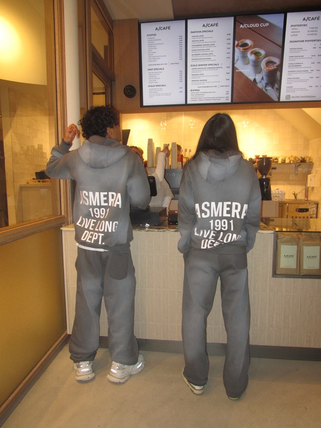 Grey Asmera tracksuit