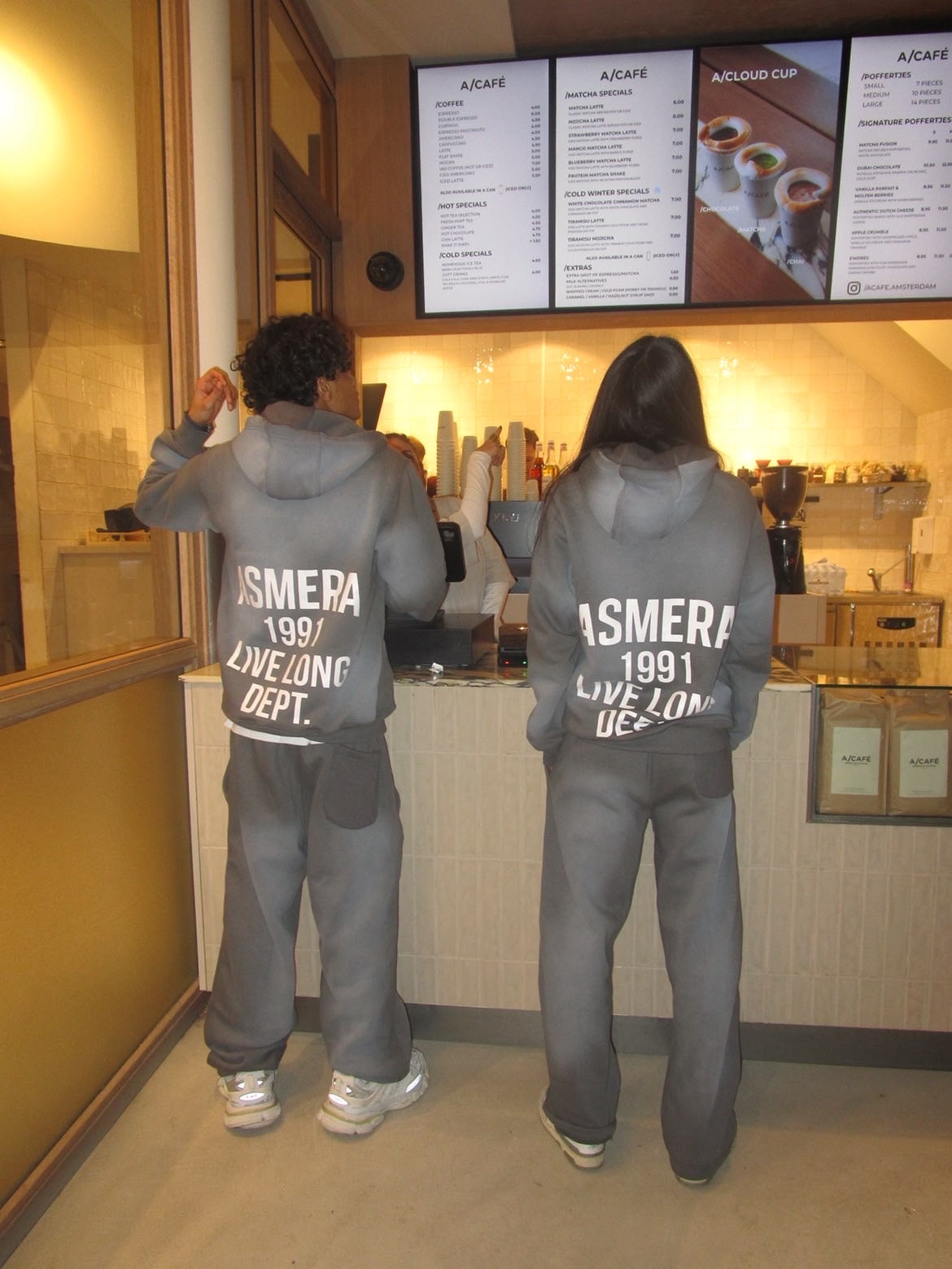 Grey Asmera tracksuit