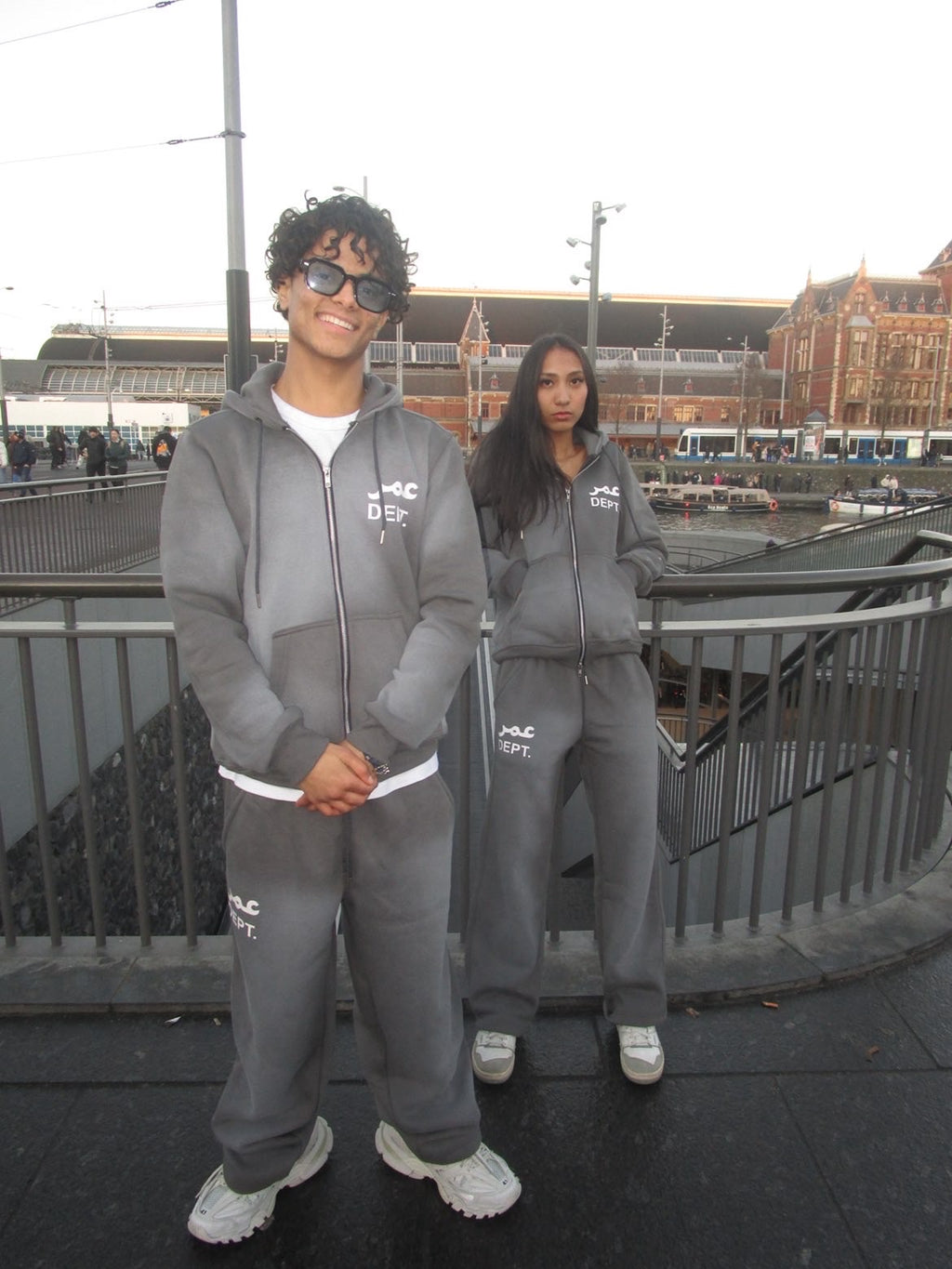 Grey Asmera tracksuit