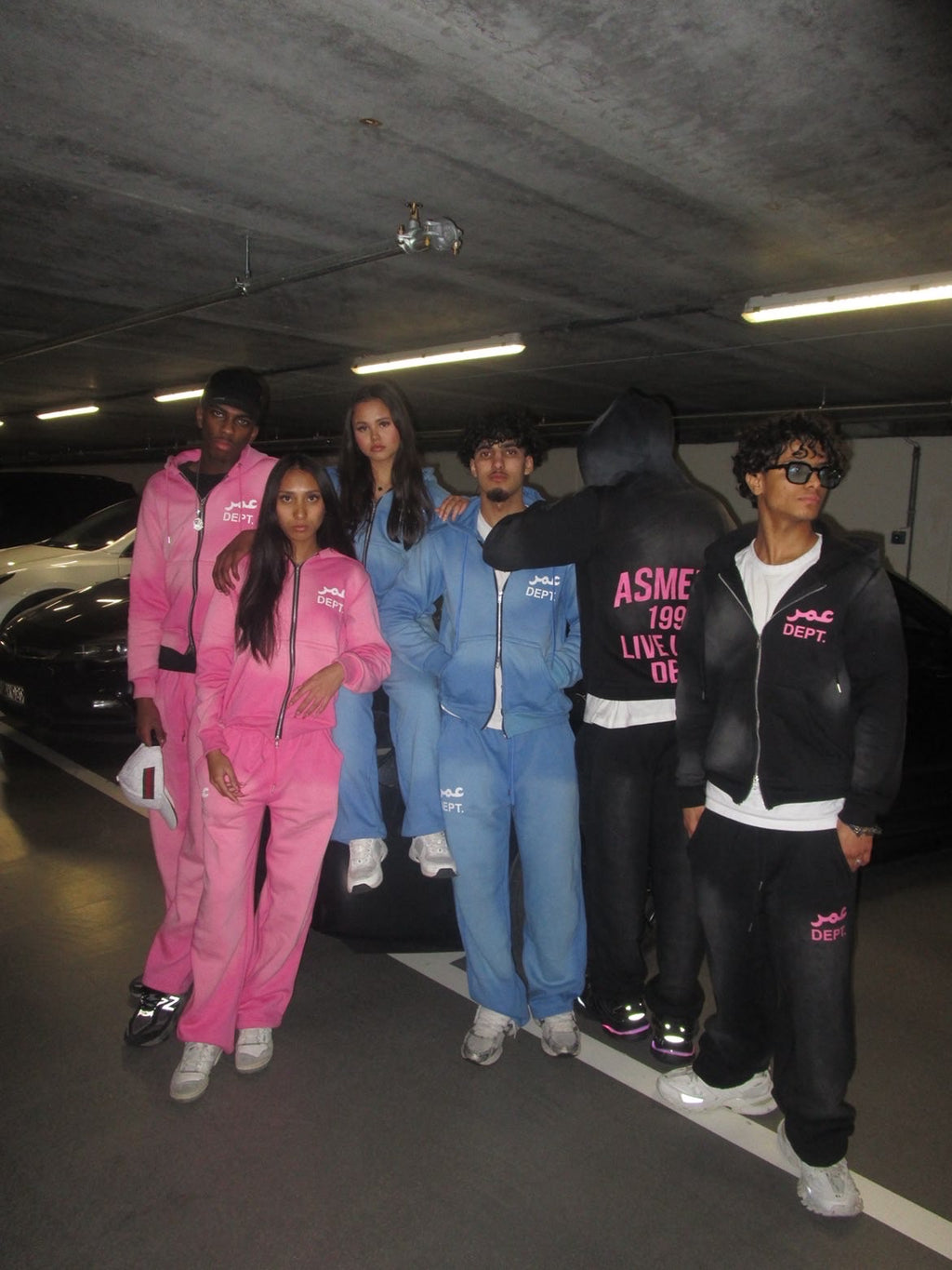 Black washed Tracksuit