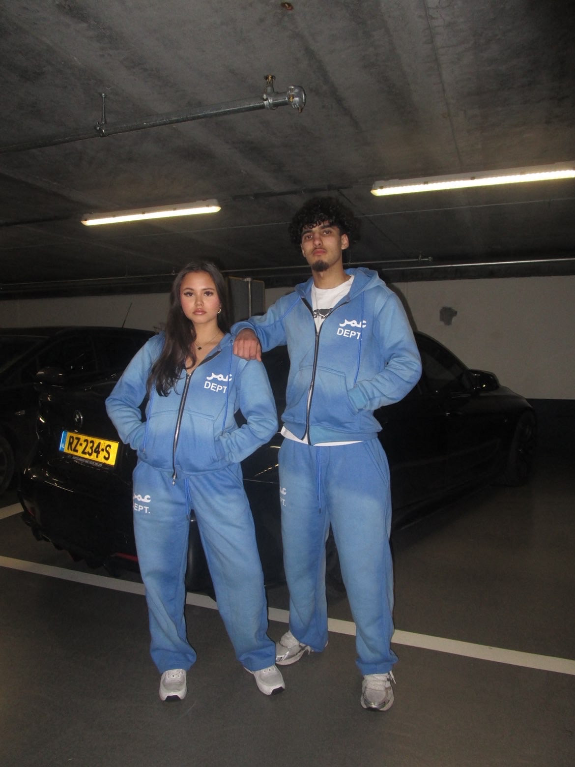 Lightblue Asmera tracksuits