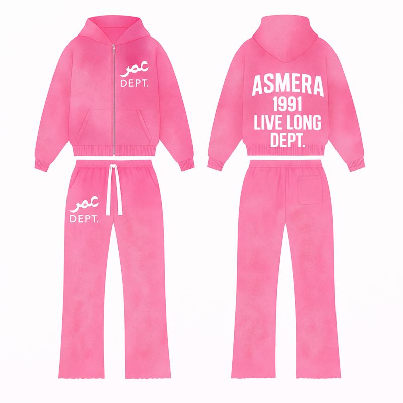 Pink Asmera Tracksuit